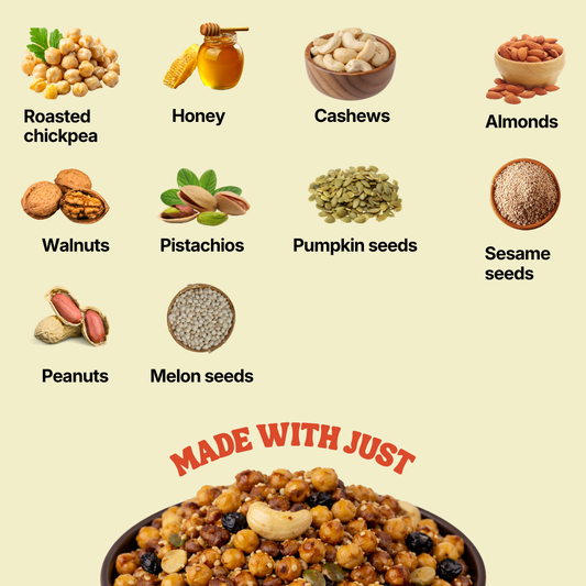 Crunchy Honey Nut Mix